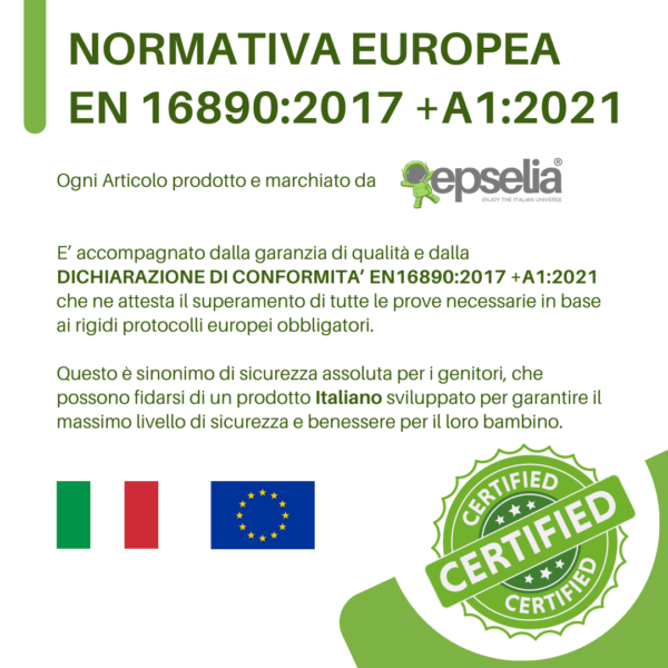 Materassino Tre Pezzi Bambù Bio - immagine 5