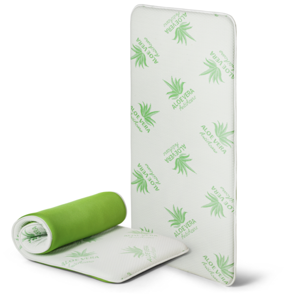 Materassino Bordato Aloe Vera