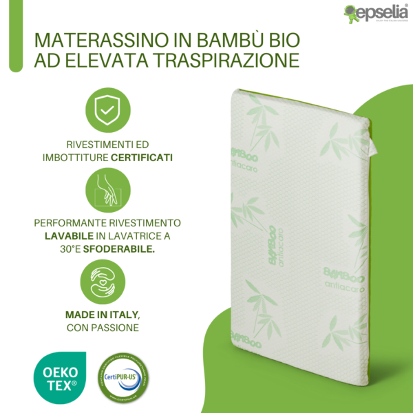 Materassino Next Bambù Bio - immagine 2
