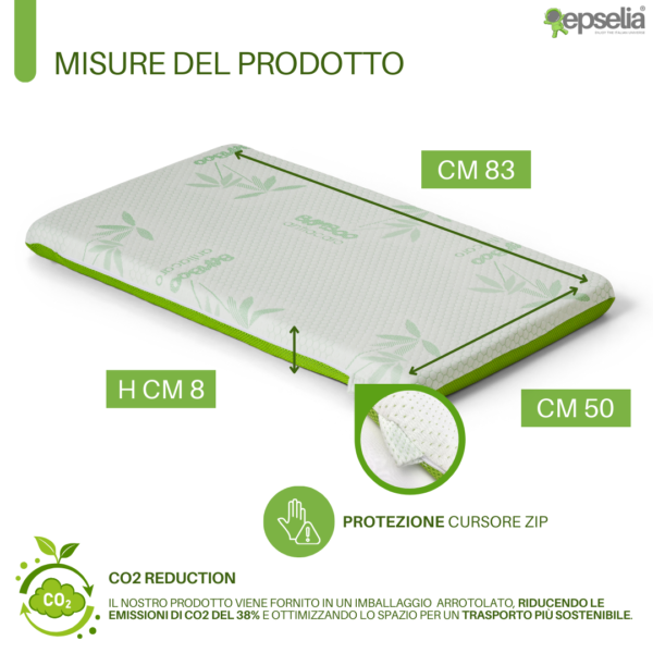 Materassino Next Bambù Bio - immagine 6